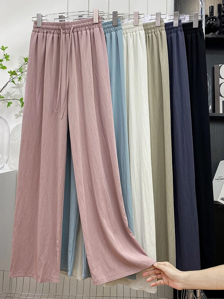 【现3029号 花阔腿裤】--姐妹服饰2店