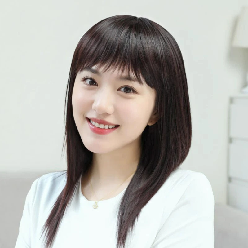 假发女长发全头套假发套仿真发中年妈妈自然减龄中长发可扎遮白发