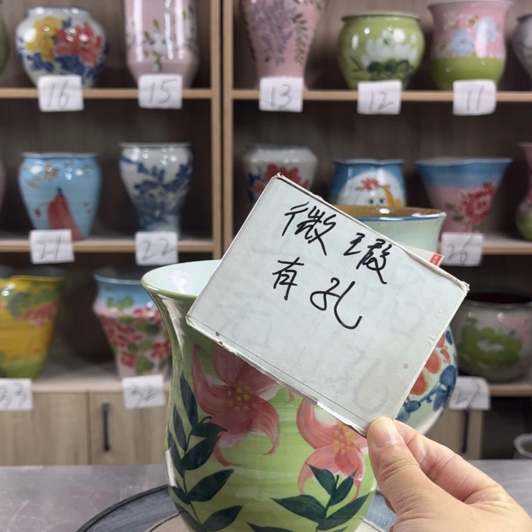 景德镇陶瓷花盆花盆