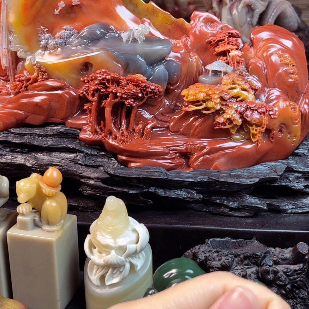 寿山石独****！手艺人精品