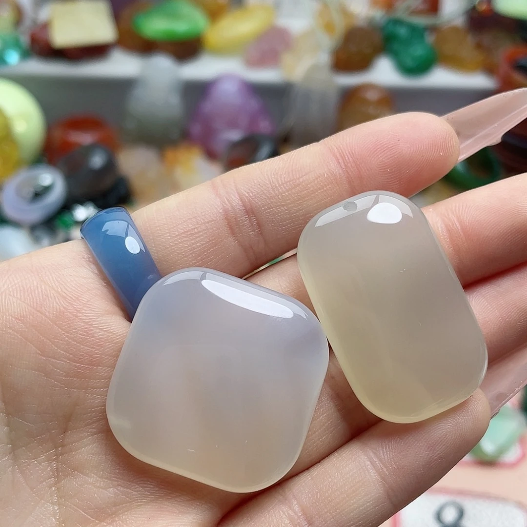 玛瑙/玉髓颈饰合金慧*