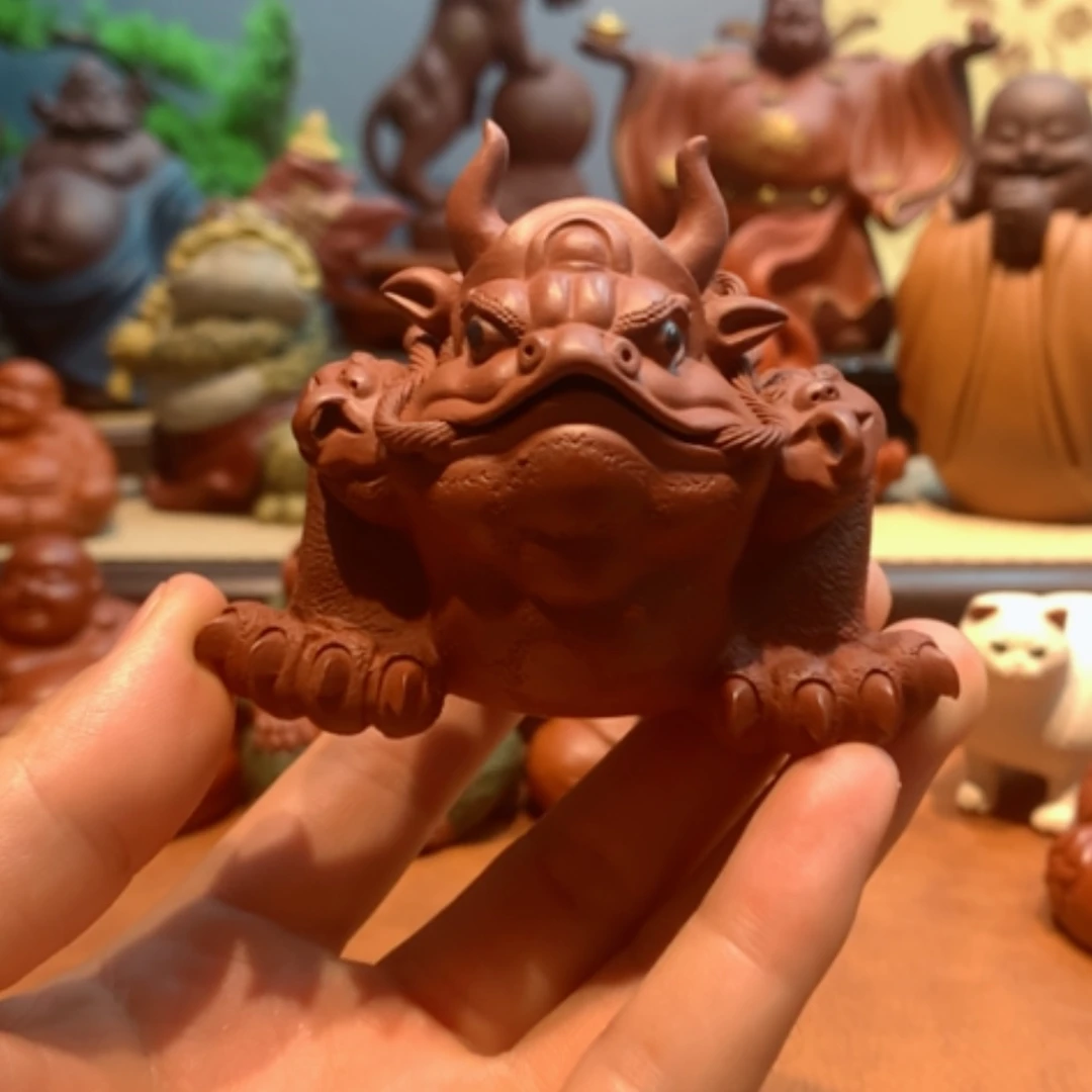 【闪购商品】紫砂茶宠紫砂壶手工艺制作