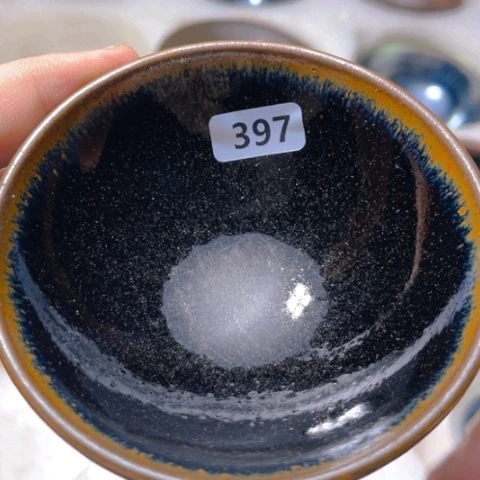 茶盏原矿原釉柴烧建盏