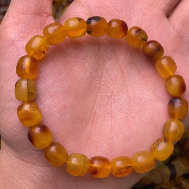 琥珀未镶嵌珠宝奇石