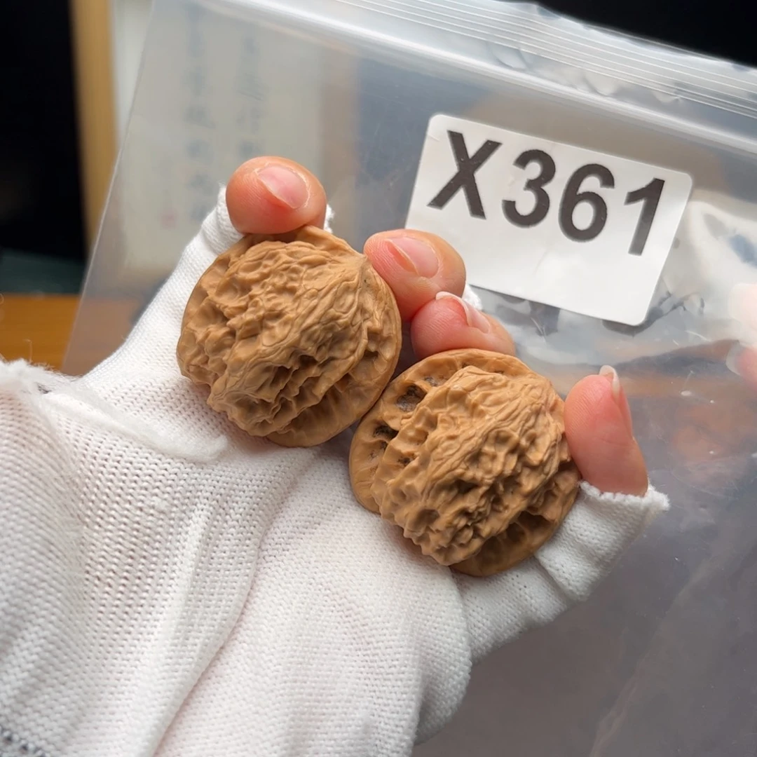 文玩核桃把件35左右野狼x 361