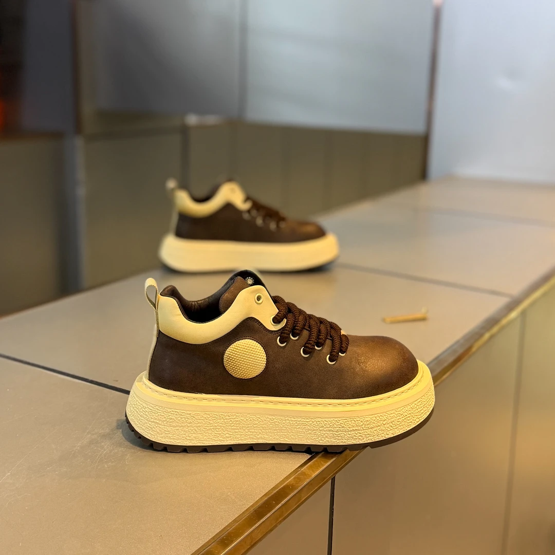 男鞋轻奢百搭时尚高级感棉鞋加绒厚底男士休闲鞋国潮小众原创潮鞋