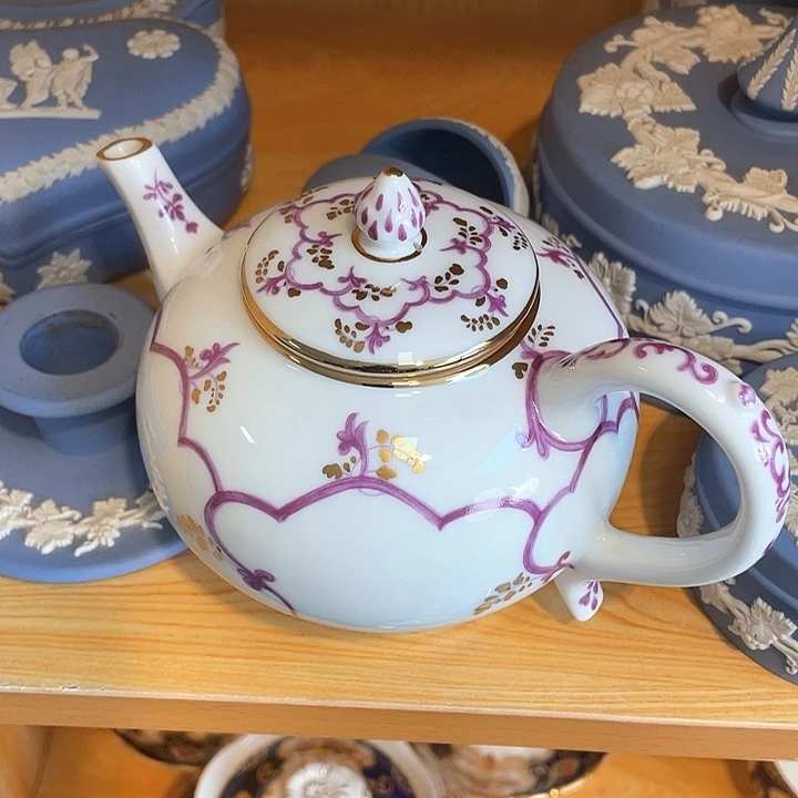 中古欧瓷瓷器小房子