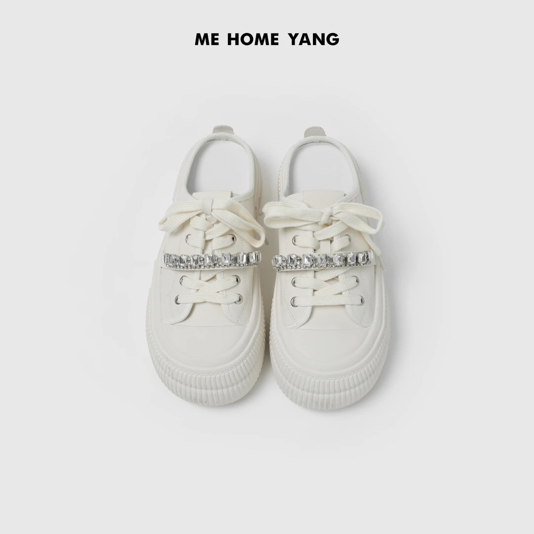 ME【镶钻穆勒鞋】TOGO牛皮重工镶钻耐磨防滑百搭一脚蹬鞋子MESS1140