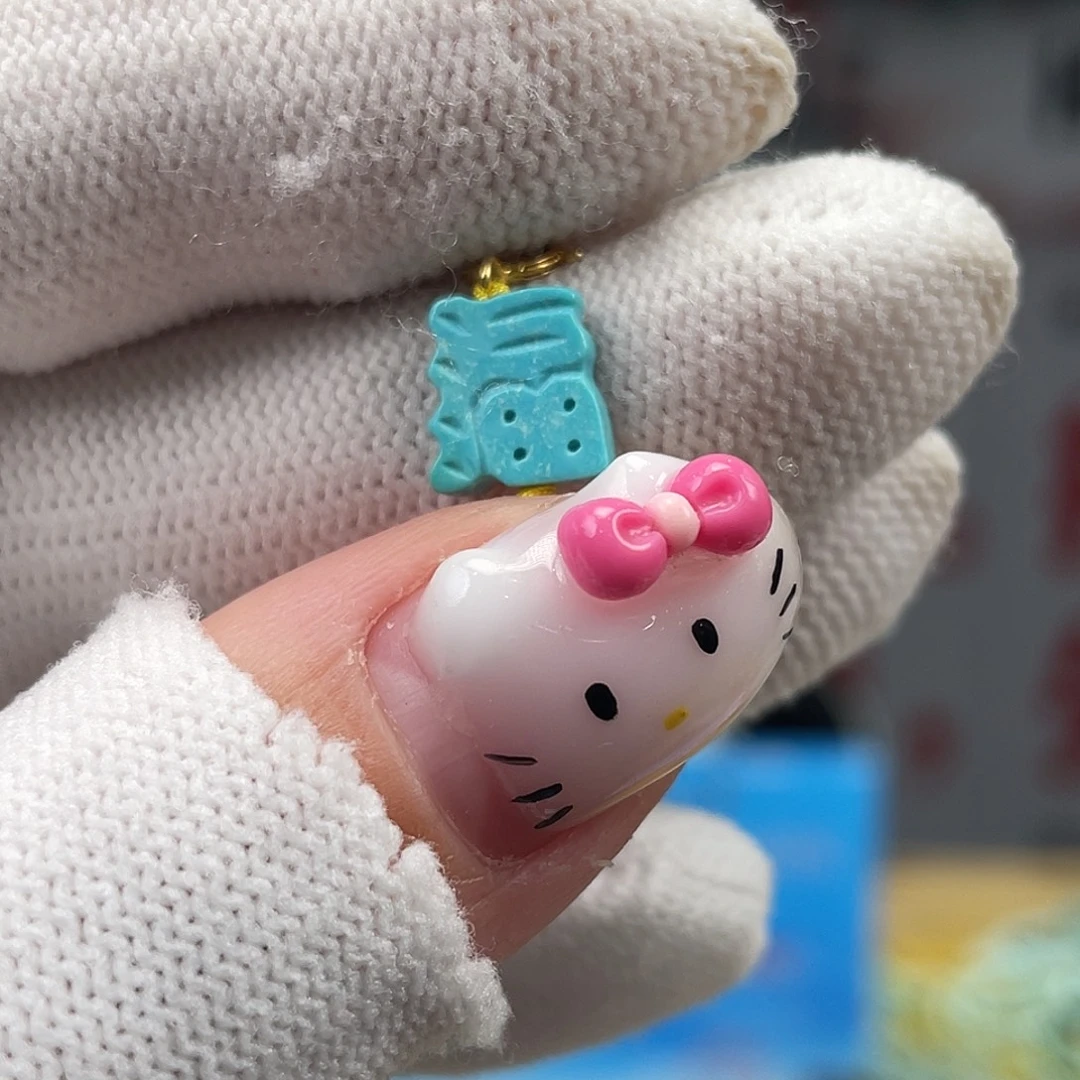 绿松石未镶嵌挂件