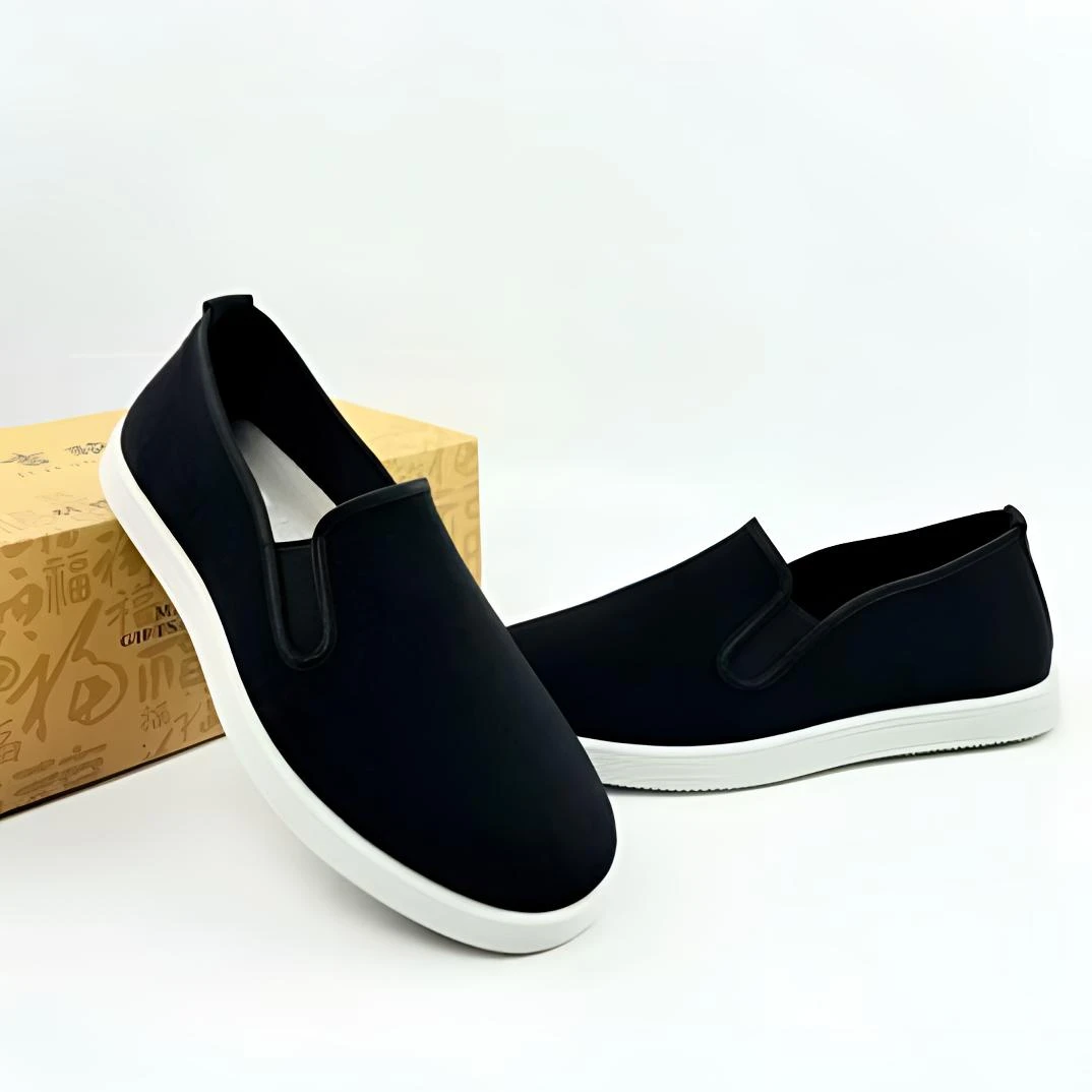 一凡同款吉吉酸菜鱼相巾橡胶白边布鞋508（正码正拍）大哥老板必备