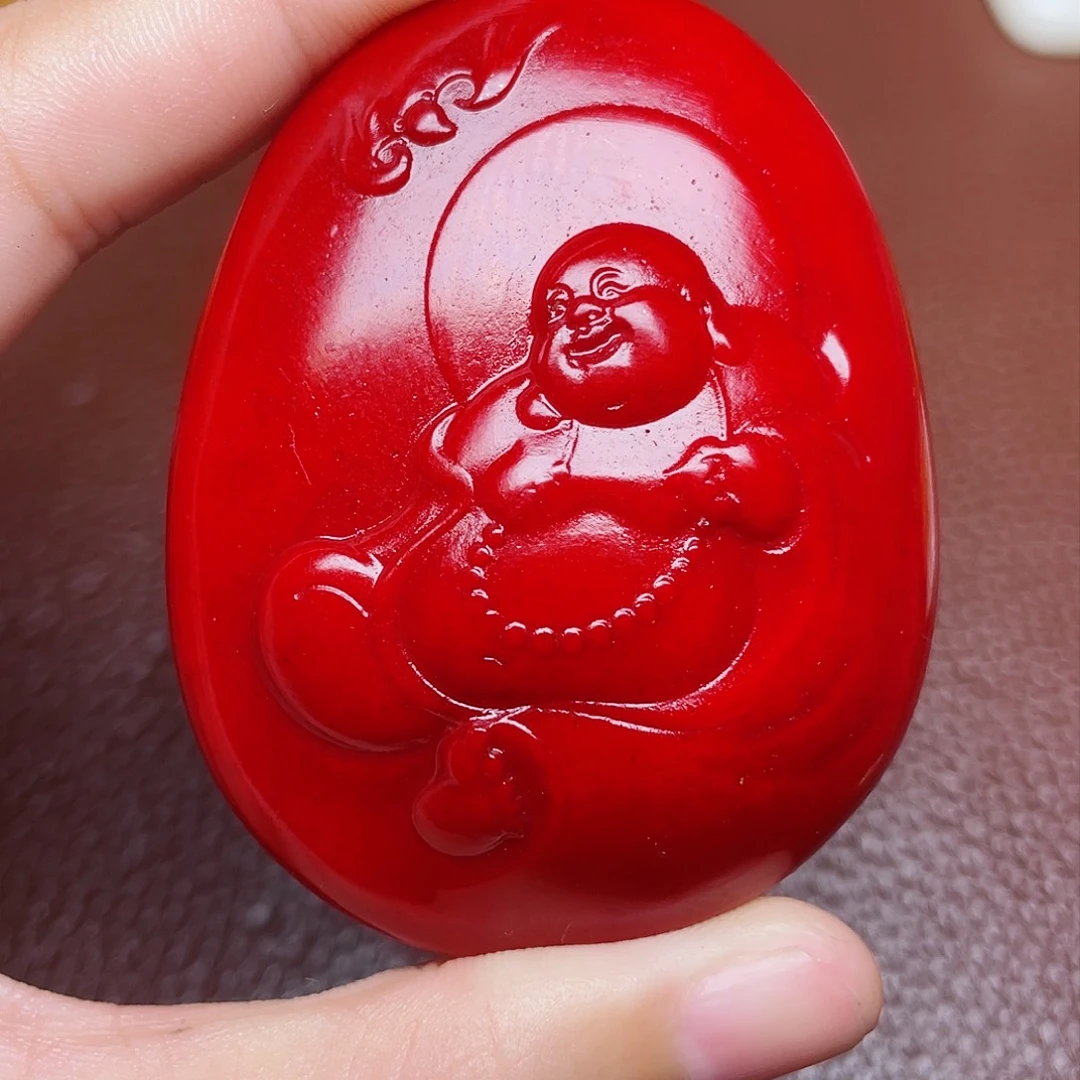 和田玉颈饰未镶嵌心**神