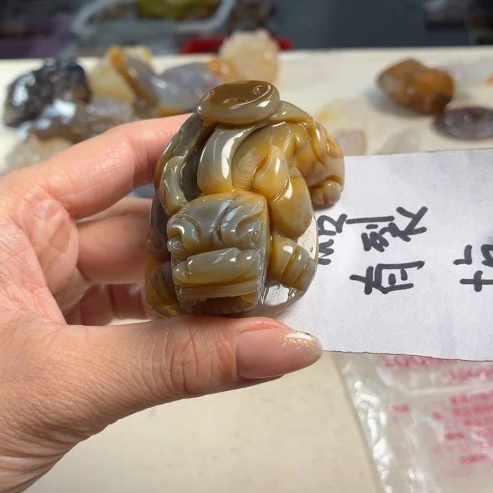 玛瑙/玉髓未镶嵌吊坠(不含链)