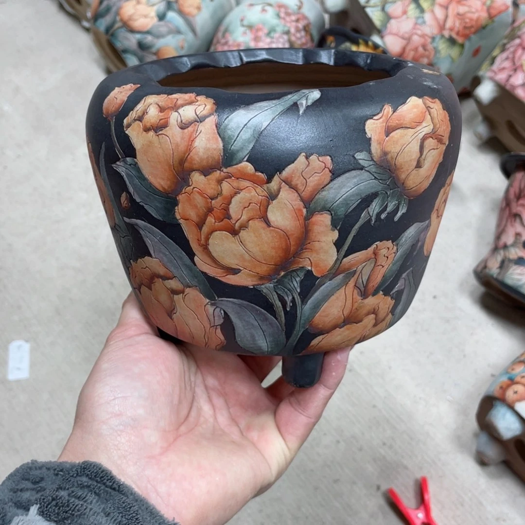 紫砂花盆?***?陶瓷多肉花盆瑕疵