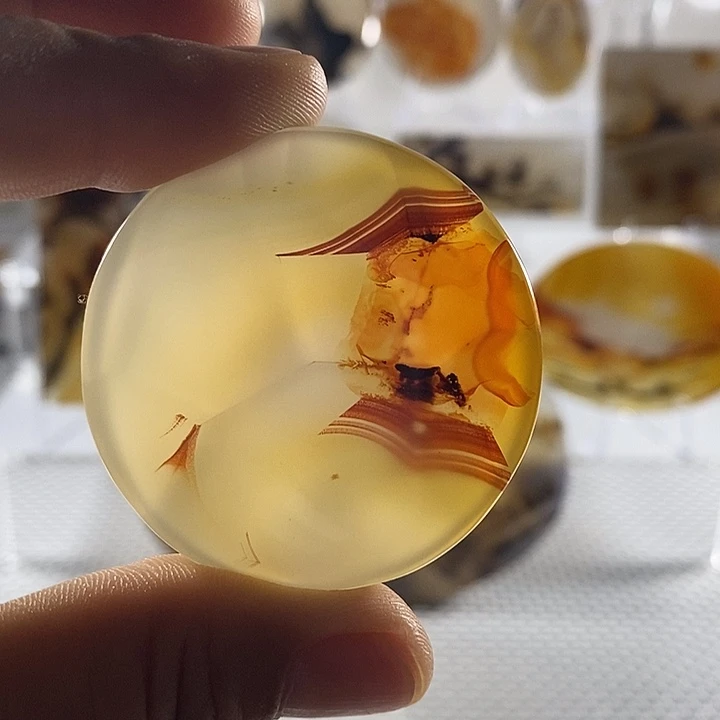 未镶嵌吊坠(不含链)玛瑙/玉髓14