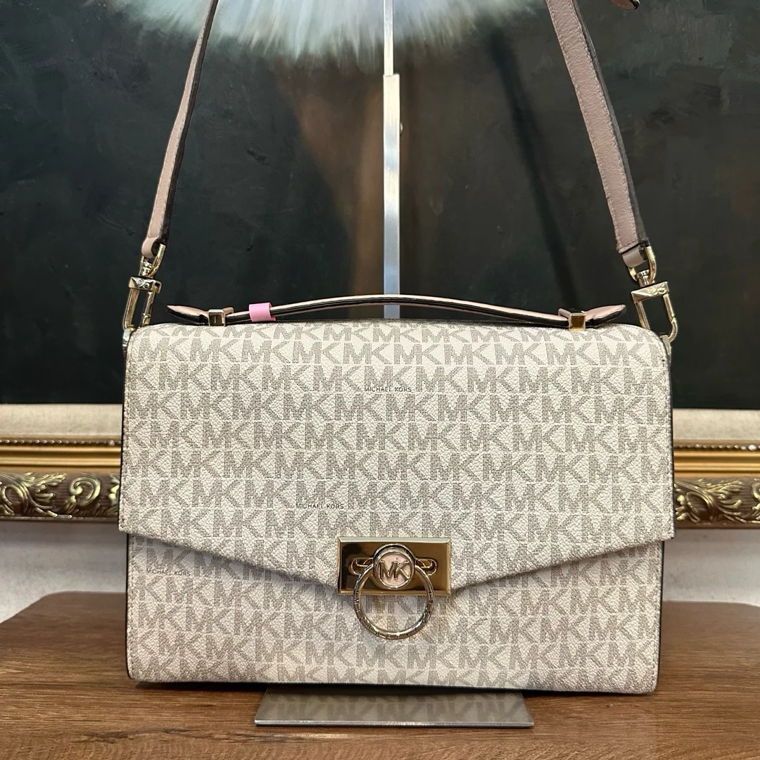 95新 MICHAEL KORS/迈克高仕 mk双肩包/006454/