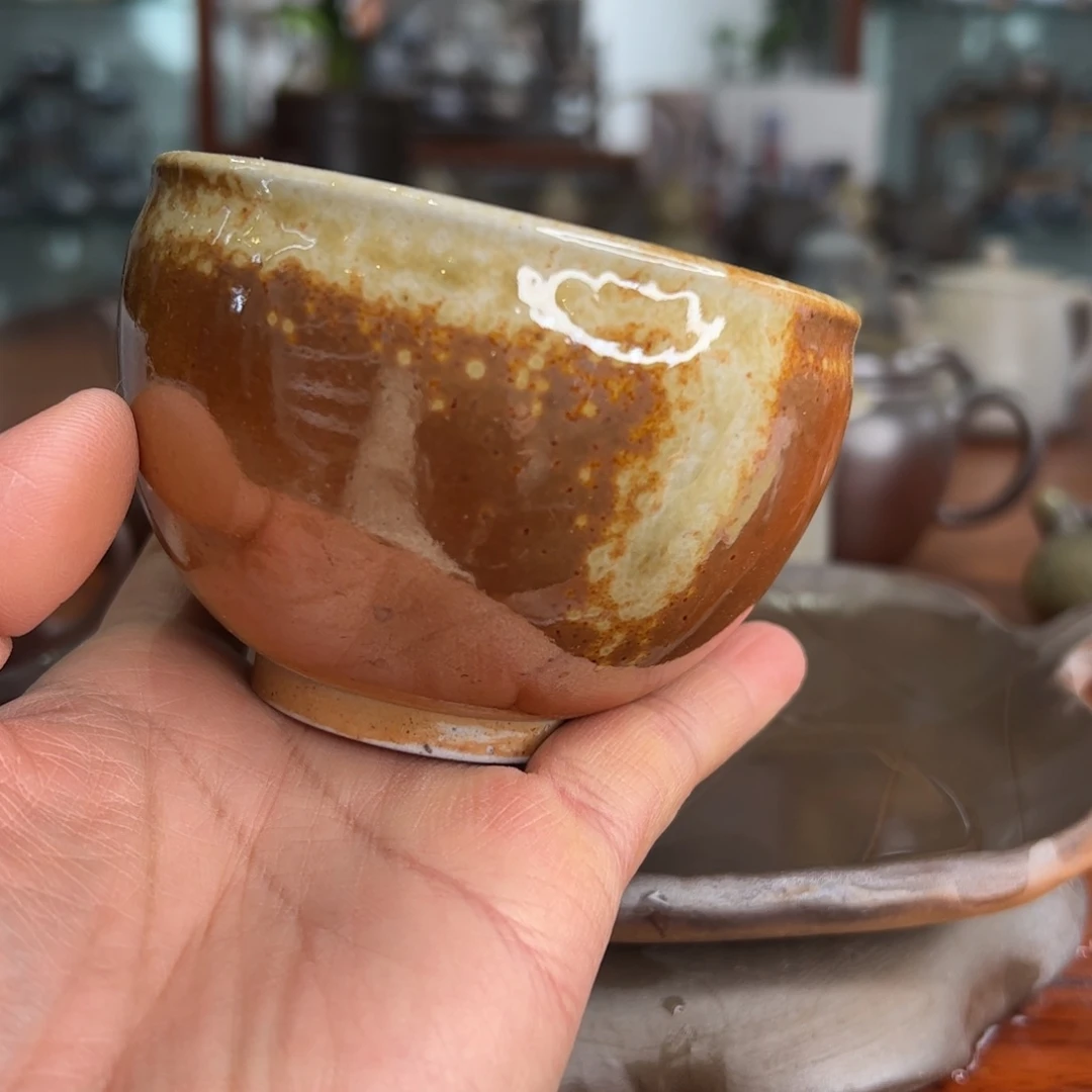 贵台龙窑柴烧茶壶A53