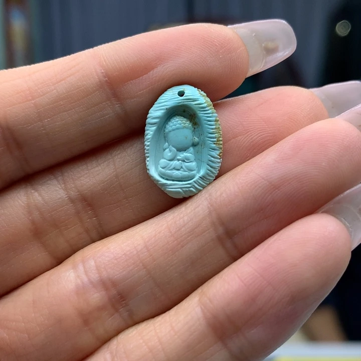 绿松石未镶嵌配饰