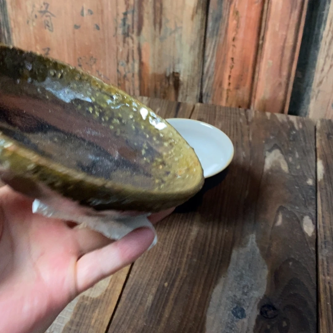 浪鬼柴烧 釉鬼柴烧 盘