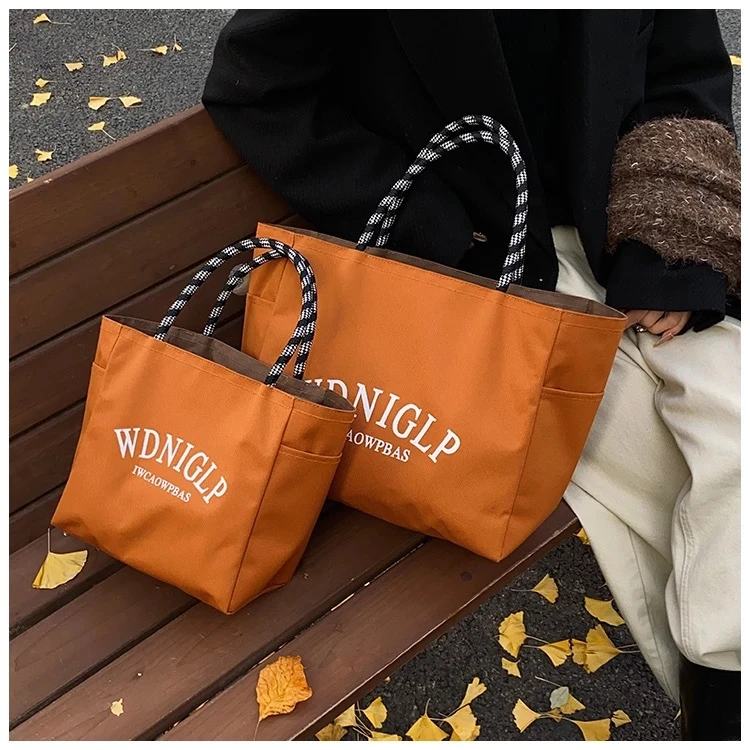 【拉总独享】休闲百搭防水手提包两面均可使用【小号】