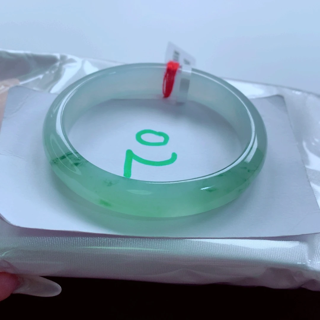 未镶嵌手镯翡翠天然缅甸翡翠A货手镯 贵妃02号