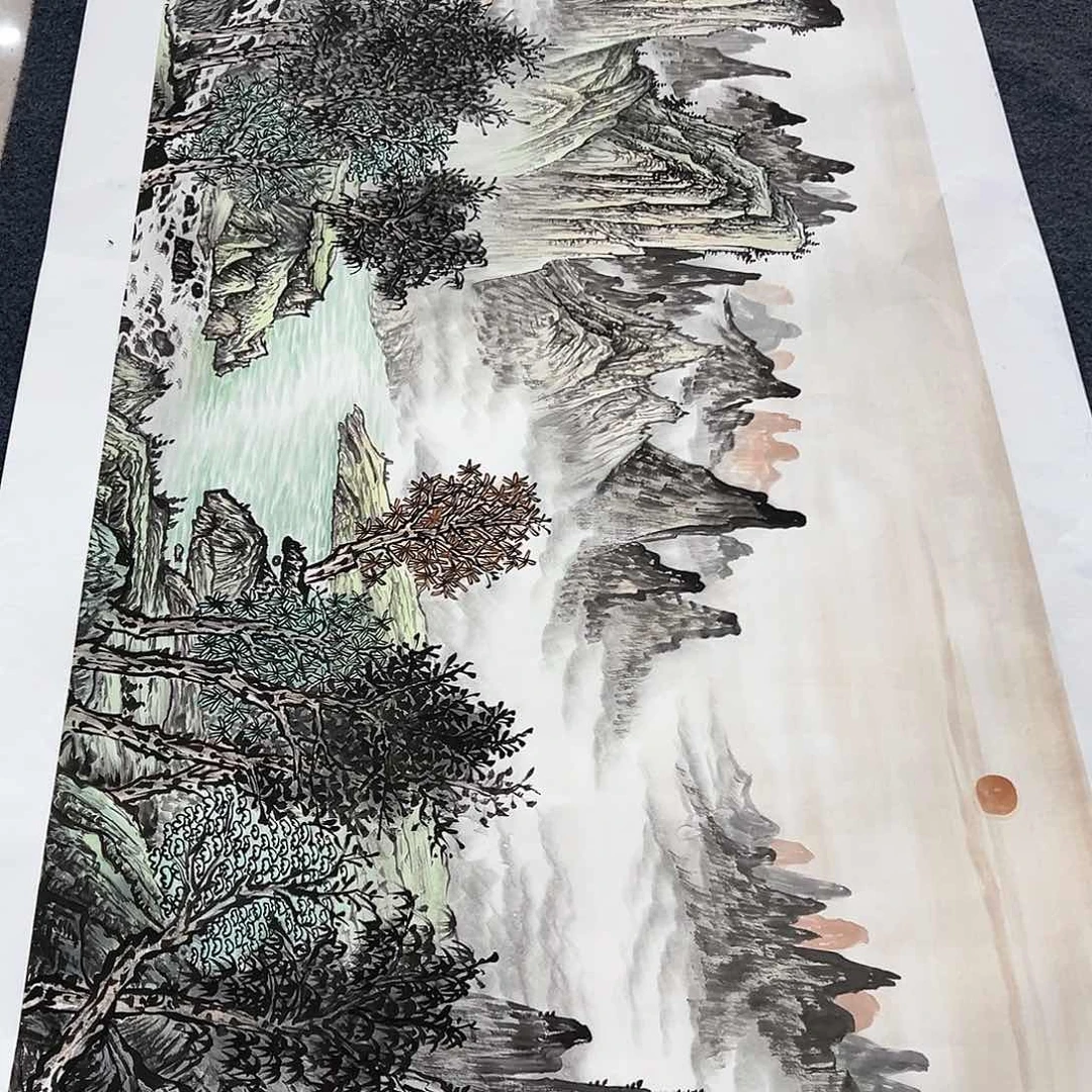 国画渡***.李川浦老师作品