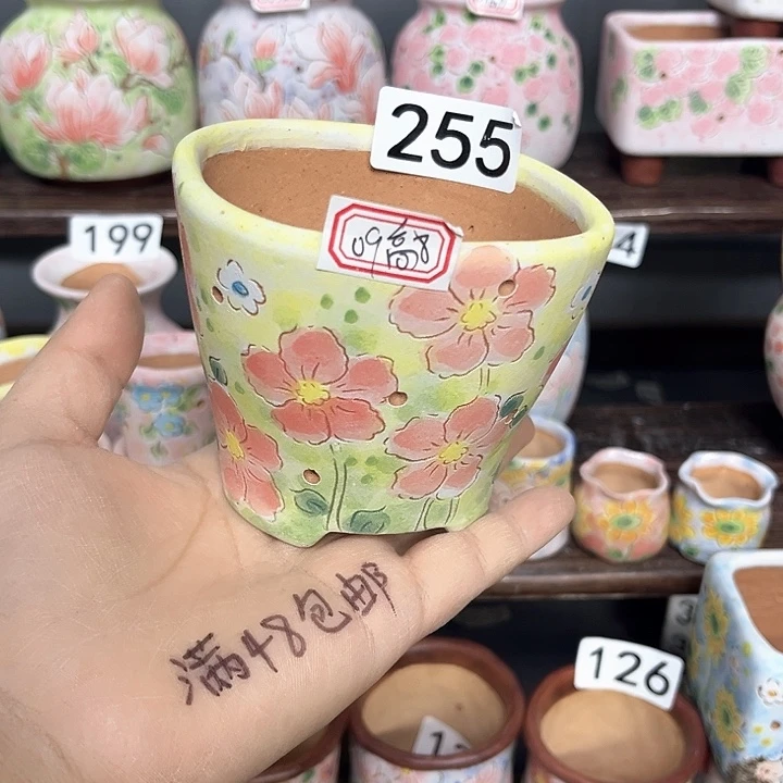 手工制作多肉花盆