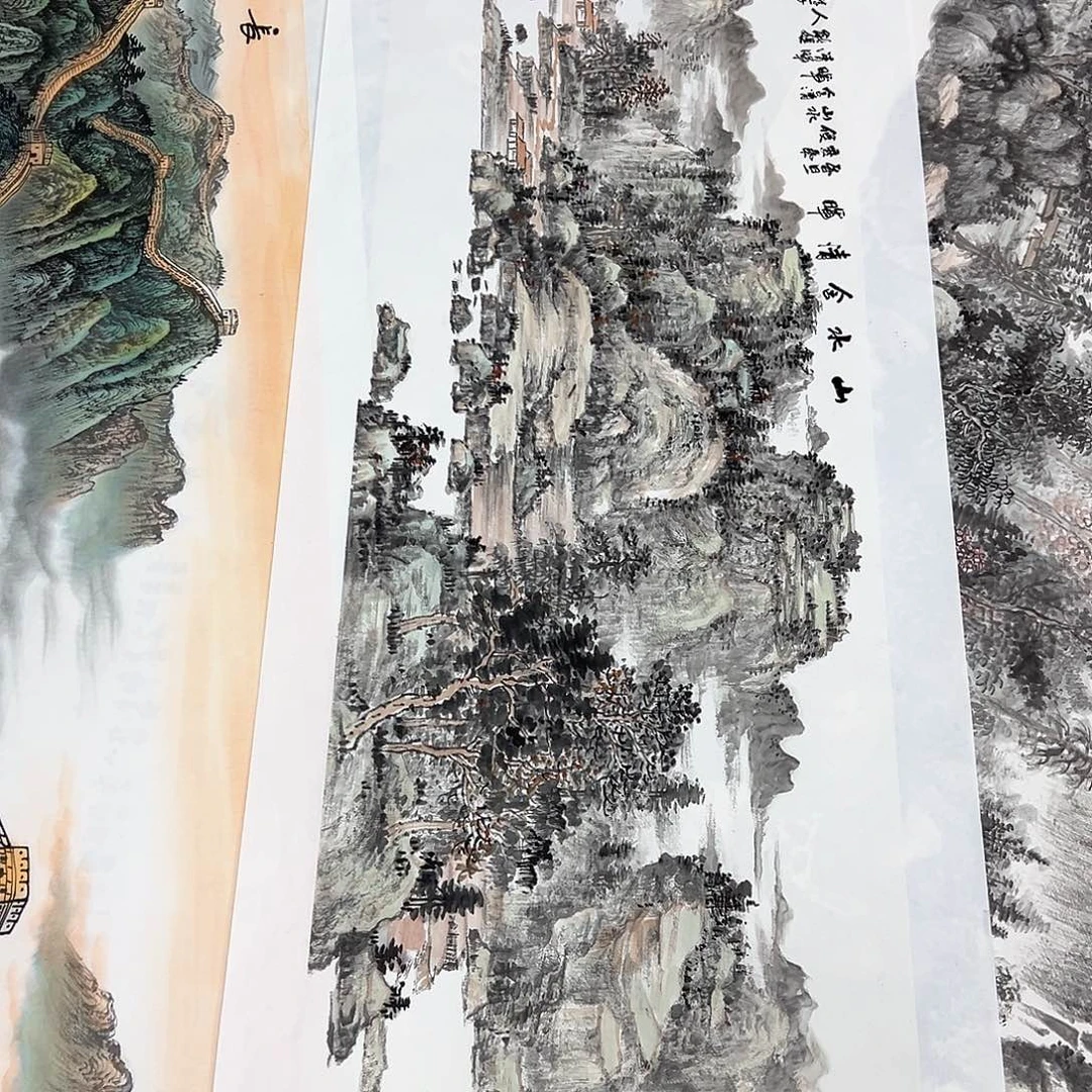 国画宣纸国画纯手绘作品