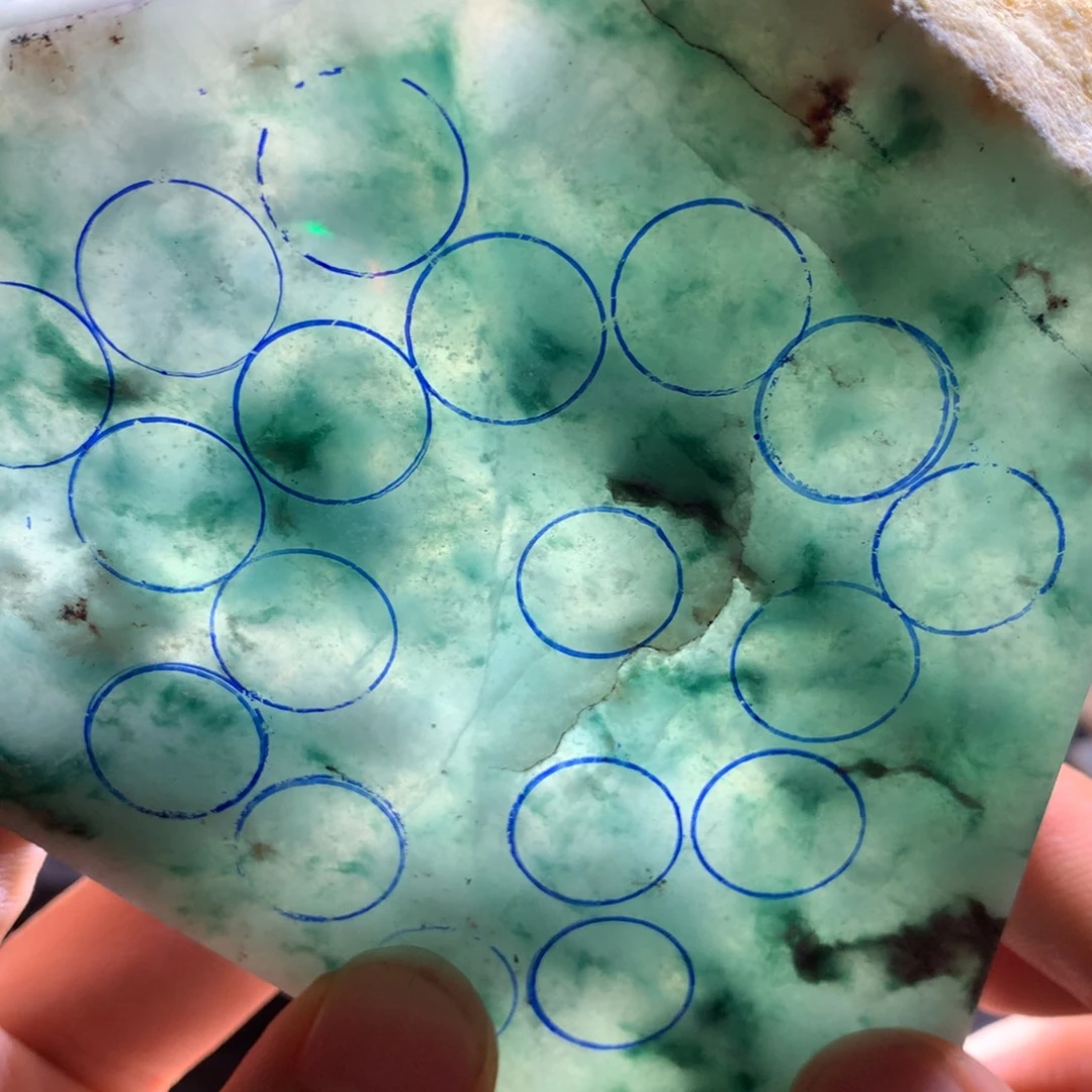 朋***朋定制翡翠未镶嵌翡翠