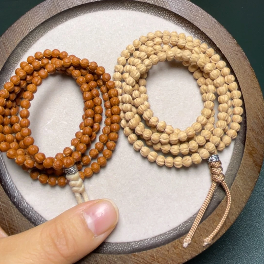 柏香籽/百香籽吊坠莲花金豆