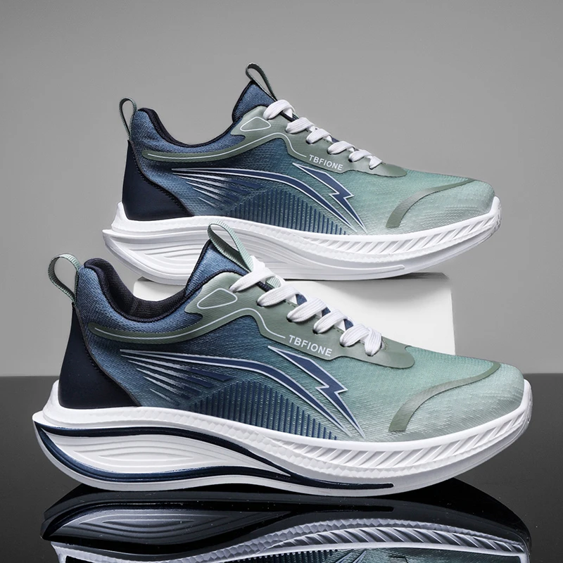 男鞋2025春季新款青少年运动休闲跑步鞋软底耐磨防滑超轻鞋子男款