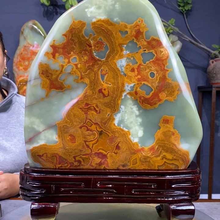 石材精品古青石摆件