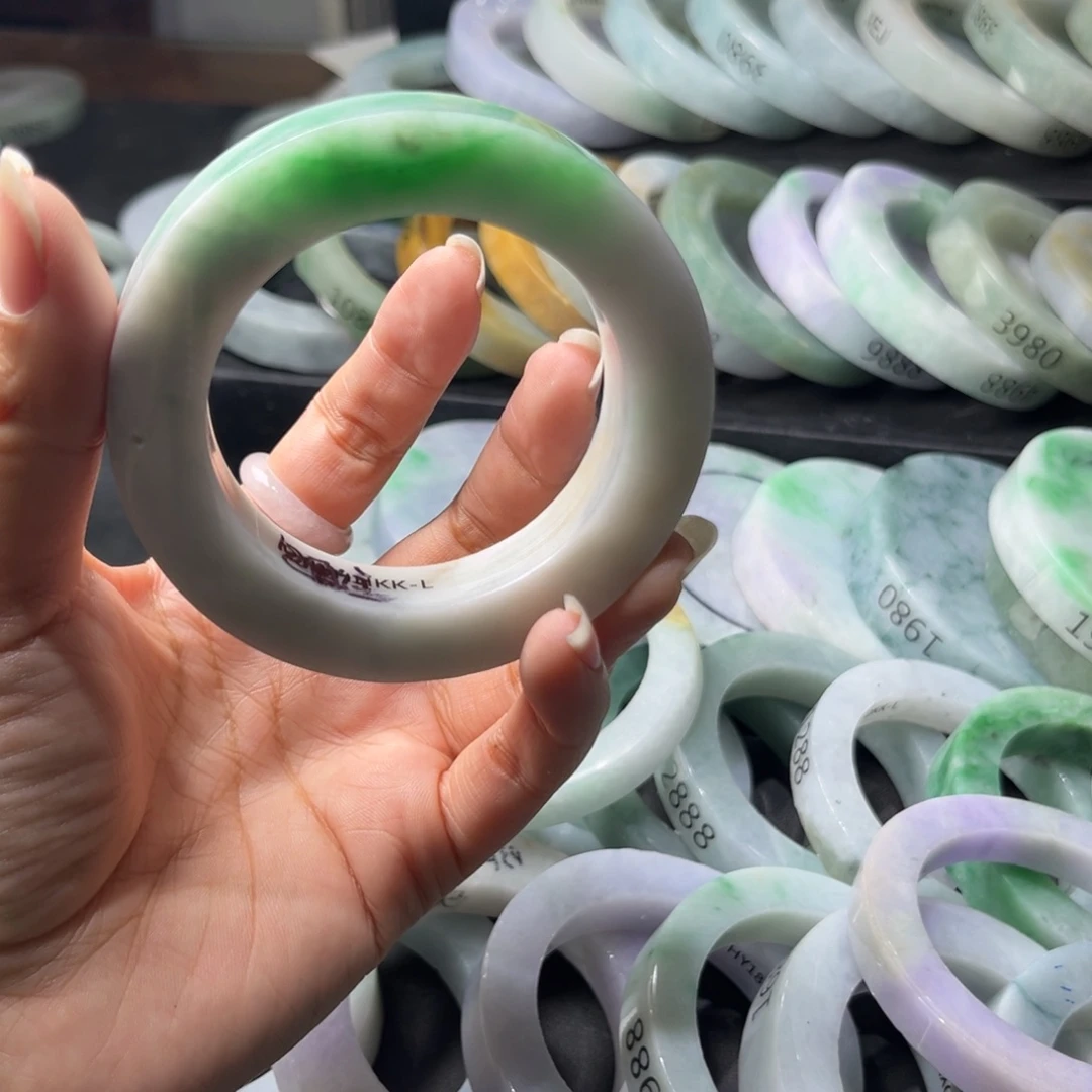 定制翡翠手镯未镶嵌*️***