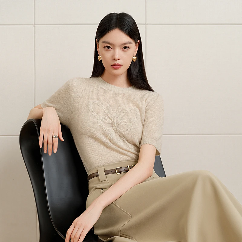 BADINA毛针织衫151Q082