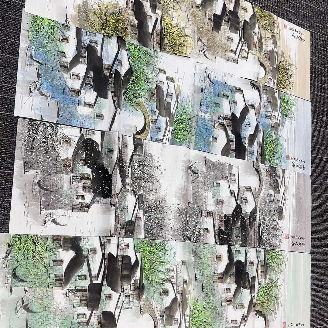 国画国画作品纯手绘