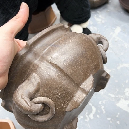 红陶紫砂花盆漂亮