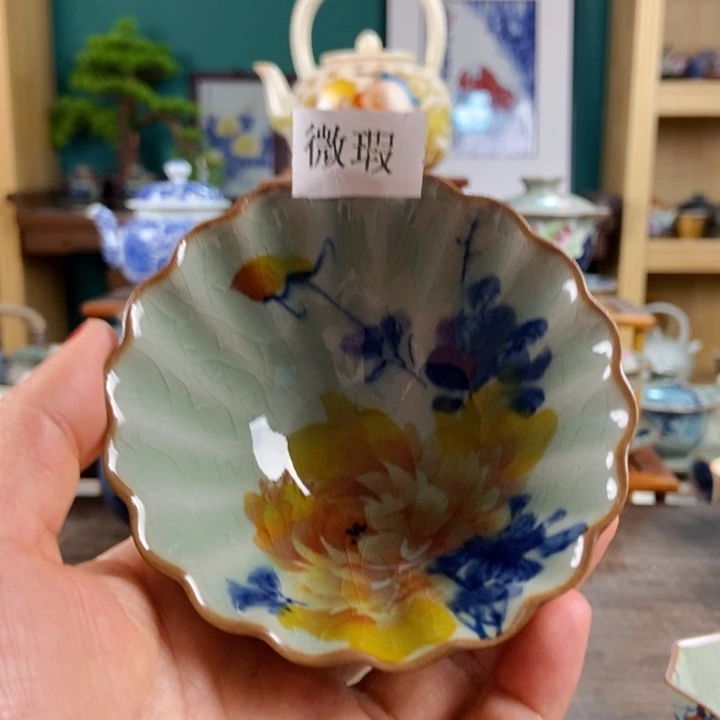 瓷片手工制作工艺精湛等特点