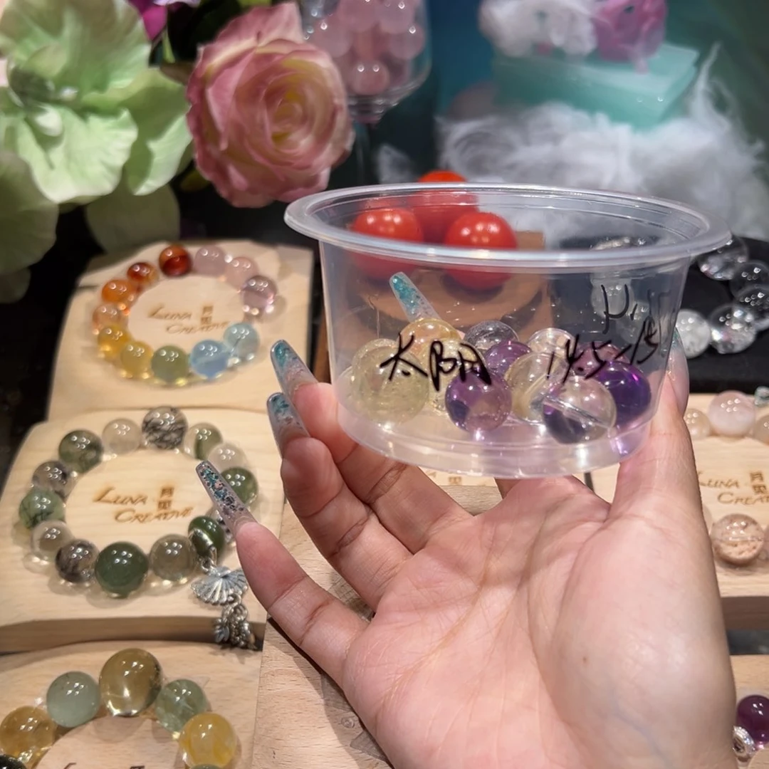 烟晶手链银S925镶嵌太****?