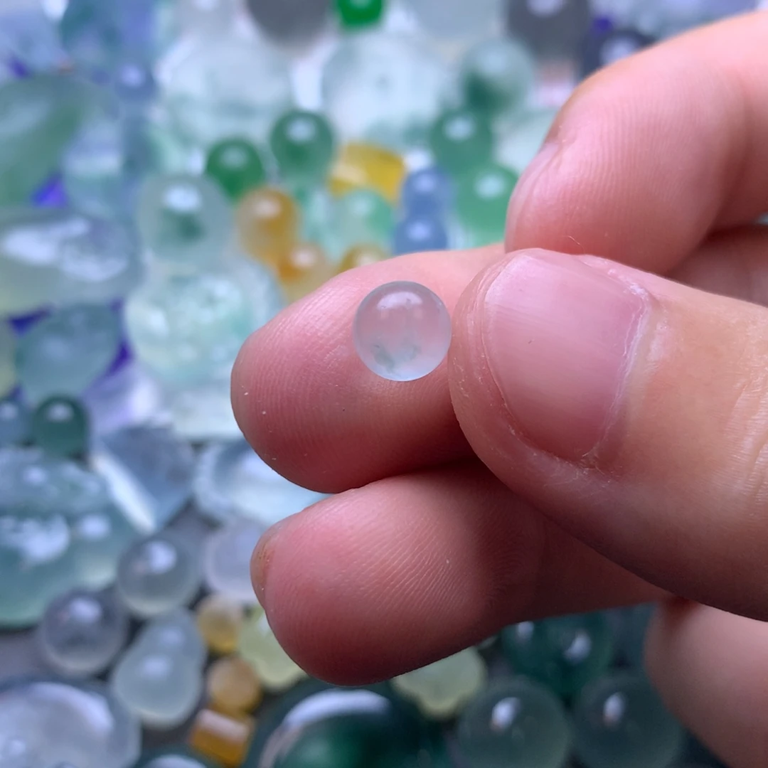 定制翡翠未镶嵌珠子