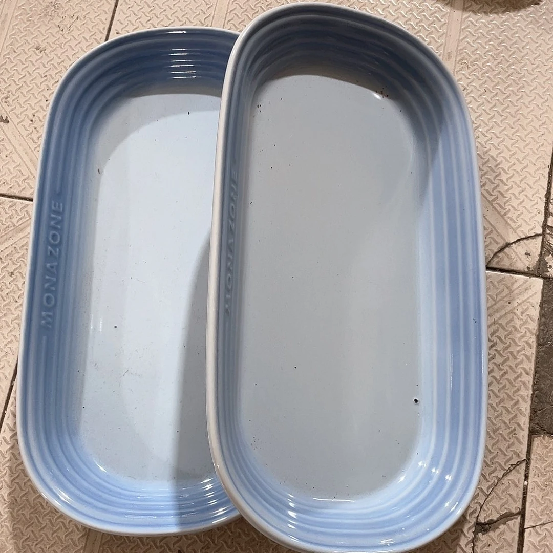 瓷微瑕陶瓷餐具家用两个