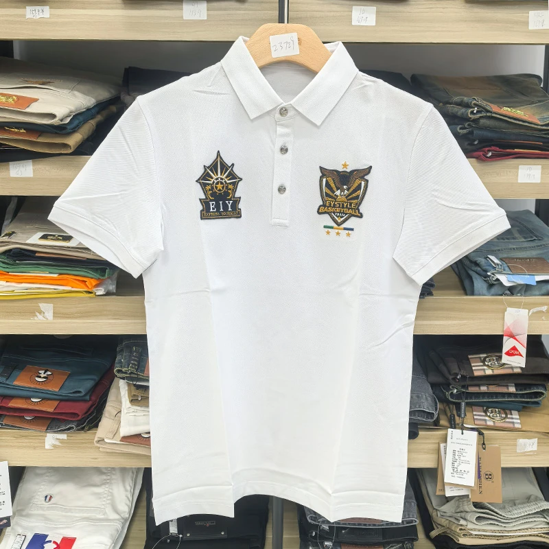 【罗仔男装】夏季男士短袖POLO衫ZJ8729