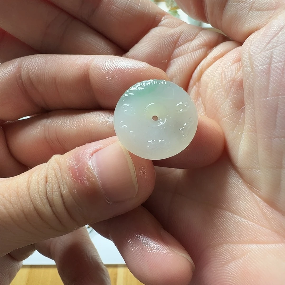 定制翡翠未镶嵌仿古扣