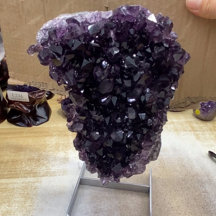 紫晶大型摆件（非配饰）未镶嵌