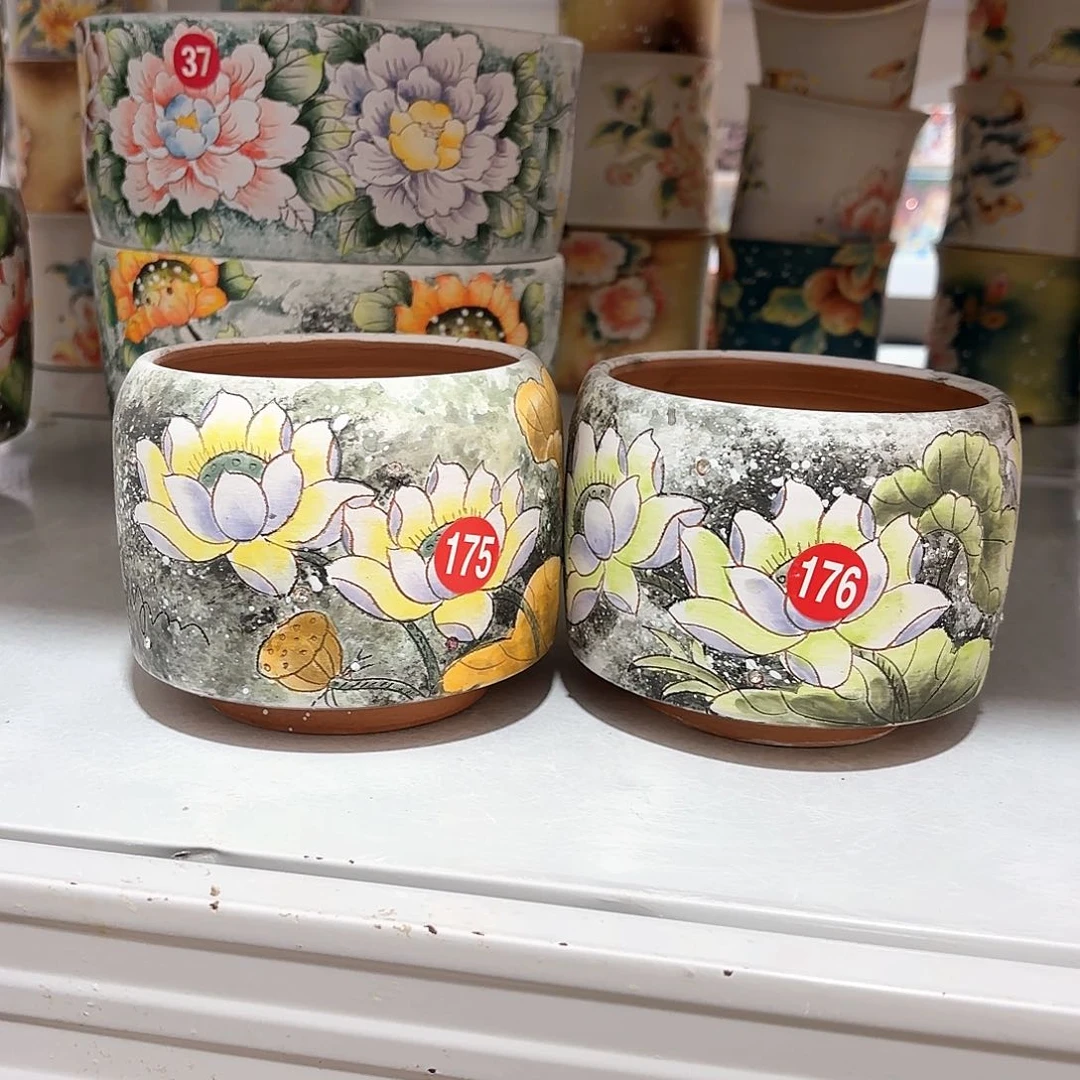 紫砂花盆珍*?手工花盆默认微瑕
