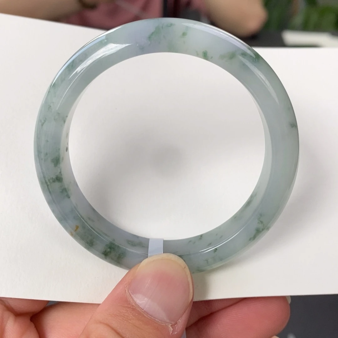 翡翠手镯未镶嵌缅甸翡翠10