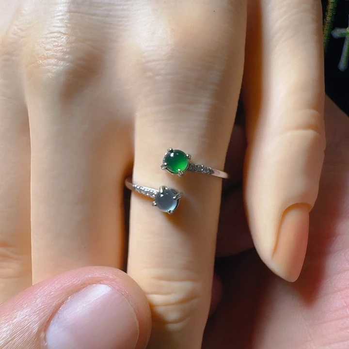 翡翠戒指合金戒指