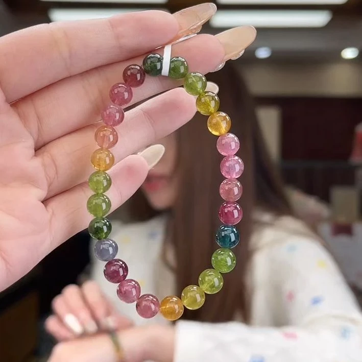 02590938碧玺/未镶嵌7mm+碧玺单圈多样性发货38