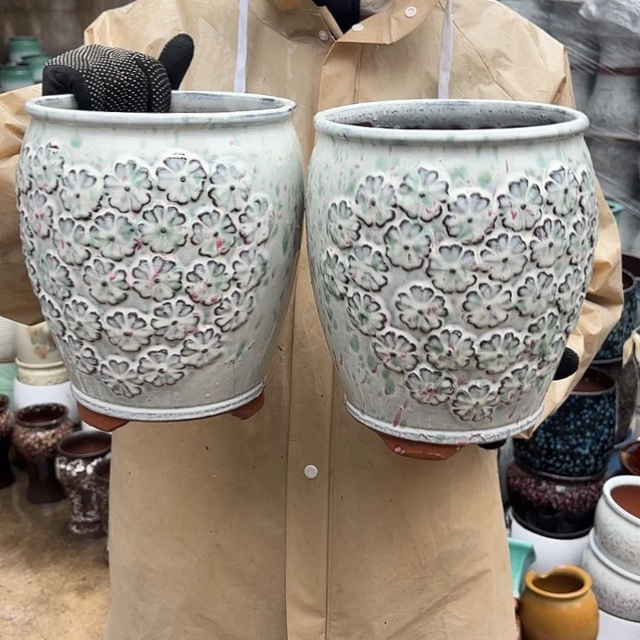 紫砂茶碗精品两个口径18高度23