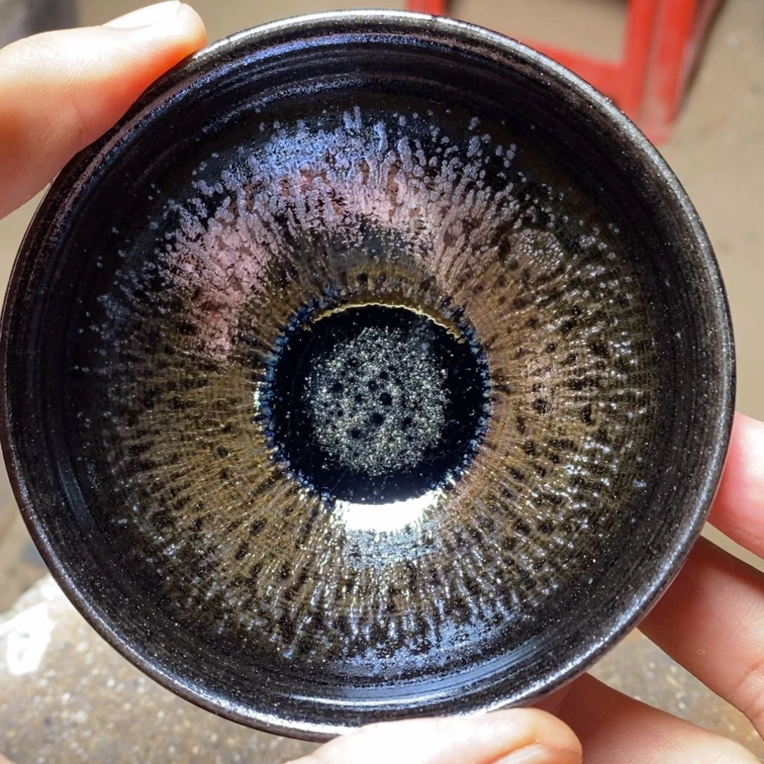 波***波茶盏自然还原柴烧直播间