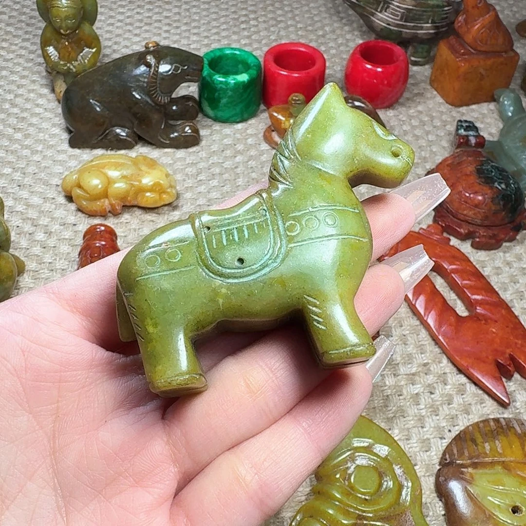 白玉菩提吊坠挂件