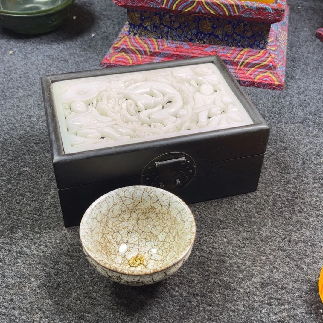 ****西瓷片精美手工瓷瓶